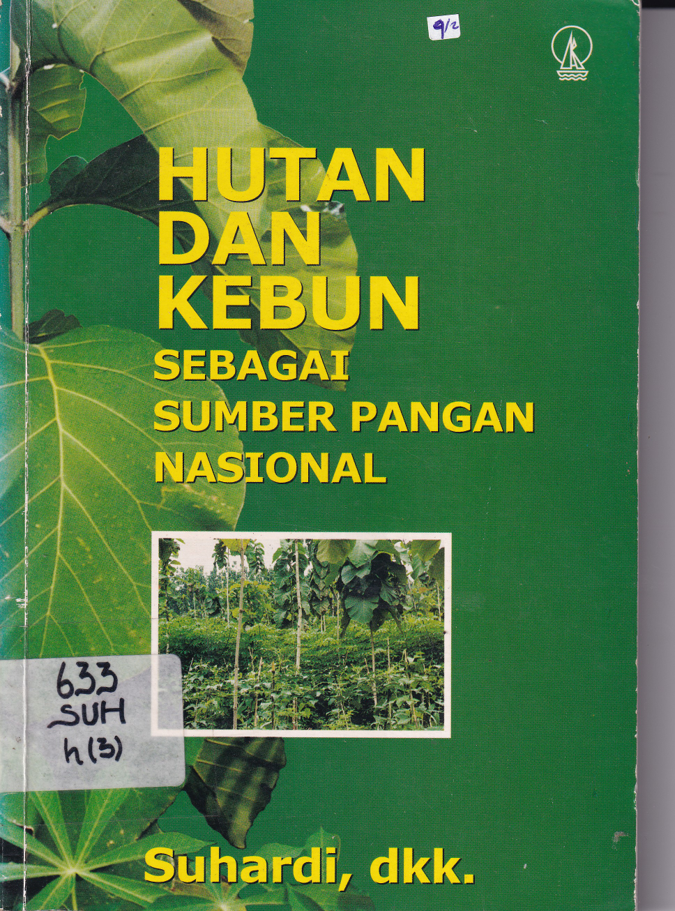 Hutan Dan Kebun Sebagai Sumber Pangan Nasional (Cet. 5)