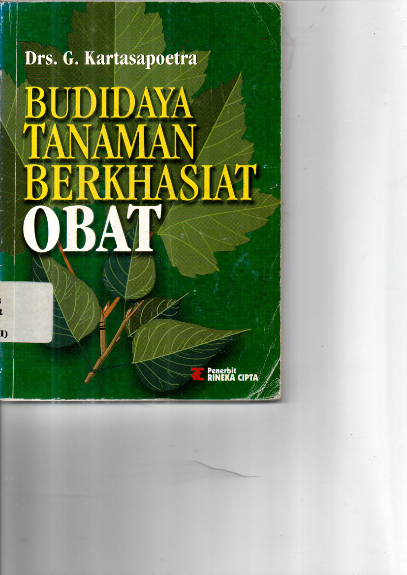 Budidaya Tanaman Berkhasiat Obat (Cet. 6)