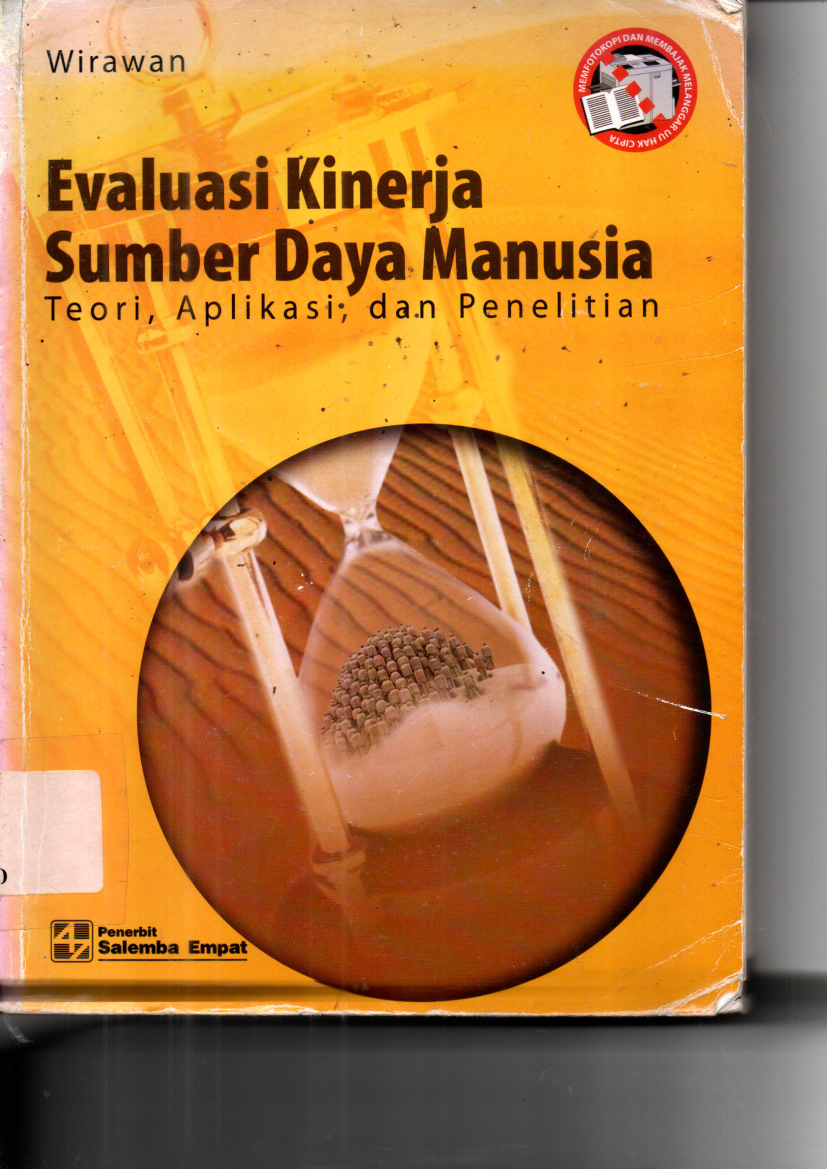 Evaluasi Kinerja Sumber Daya Manusia: Teori, Aplikasi, dan Penelitian (Jilid 1)