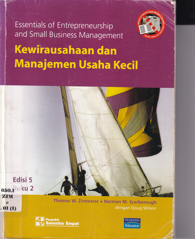 Essentials of Entrepreuneurship and Small Business Management : Kewirausahaan &amp; Manajemen Usaha Kecil