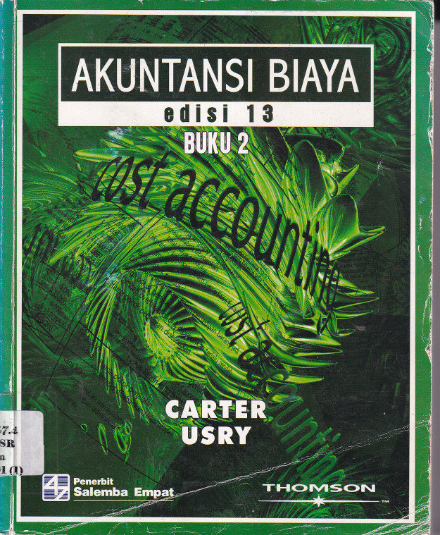 Akuntansi Biaya buku 2 Edisi 13