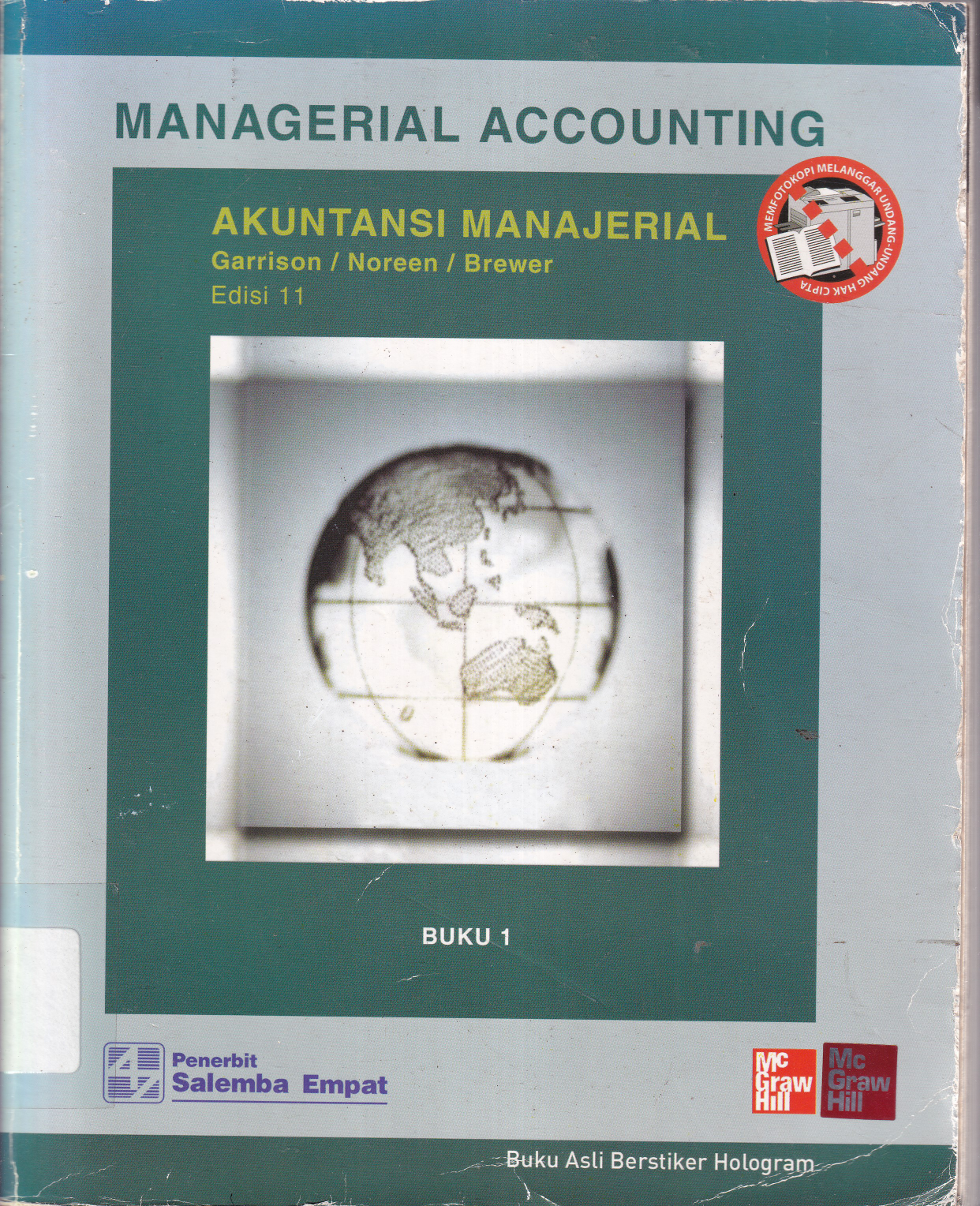 Akuntansi Manajerial buku 1 Edisi 11