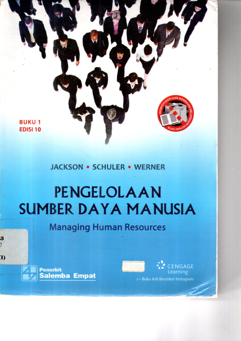 Pengelolaan Sumber Daya Manusia buku 1 Edisi 10