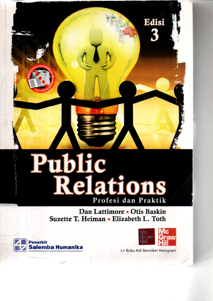 Public Relations : Profesi dan Praktik Edisi 3