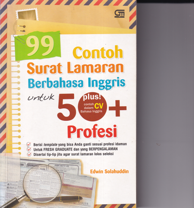 99 Contoh Surat Lamaran Berbahasa Inggris untuk 5 + Profesi