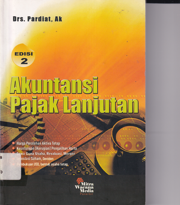 Akuntansi Pajak Lanjutan Edisi 2