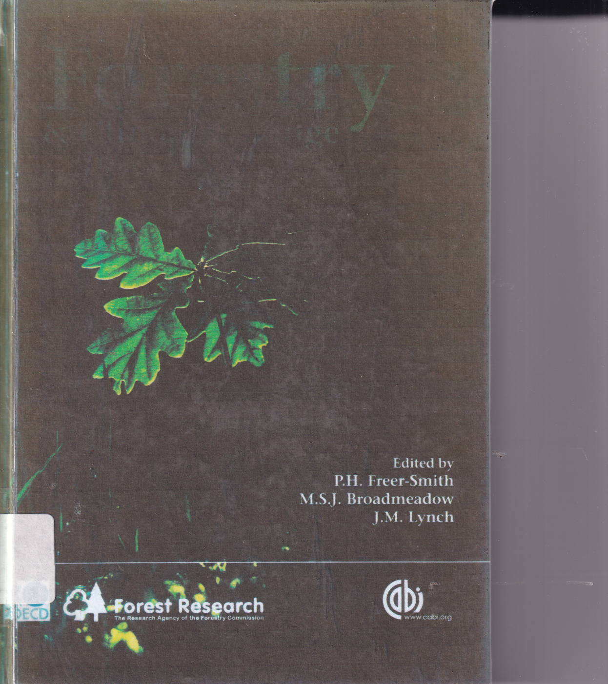 Forestry and Climate Change