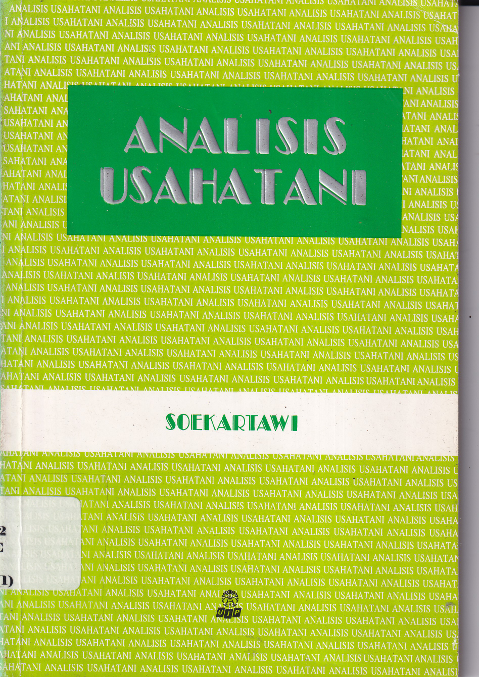 Analisis Usaha Tani