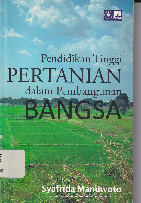 Pendidikan Tinggi Pertanian dalam Pengembangan Bangsa buku 2