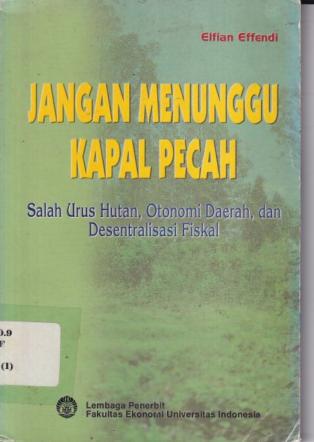 Jangan Menunggu Kapal Pecah