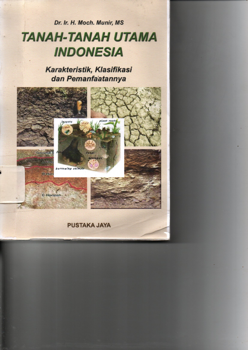 Tanah-tanah Utama Indonesia: Karakteristik, Klasifikasi, dan Pemanfaatannya