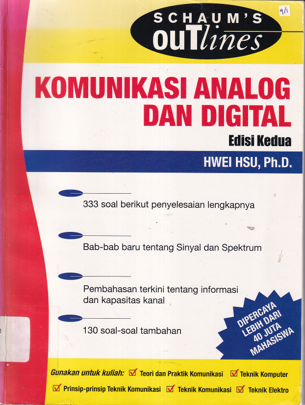 Schaum\'s Outlines: Komunikasi Analog dan Digital Edisi 2