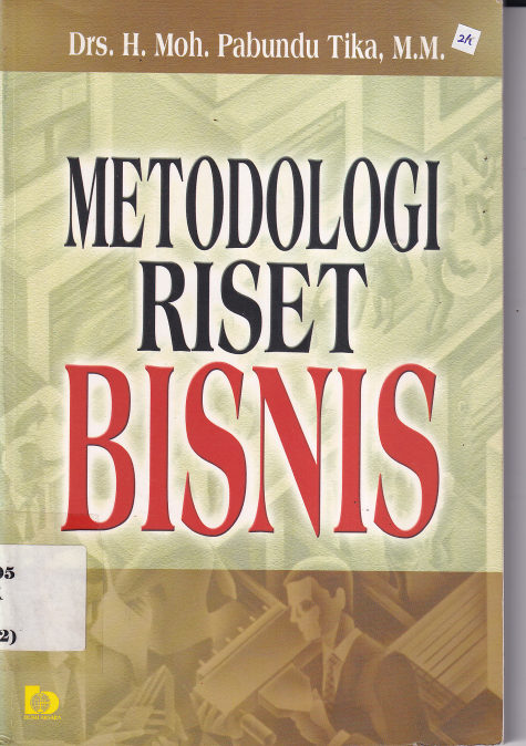 Metodologi Riset Bisnis (Cet. 1)