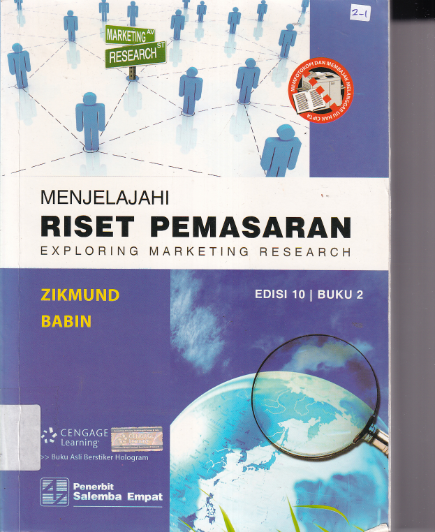 Menjelajahi Riset Pemasaran (Exploring Marketing Research) Edisi 10 Buku 2