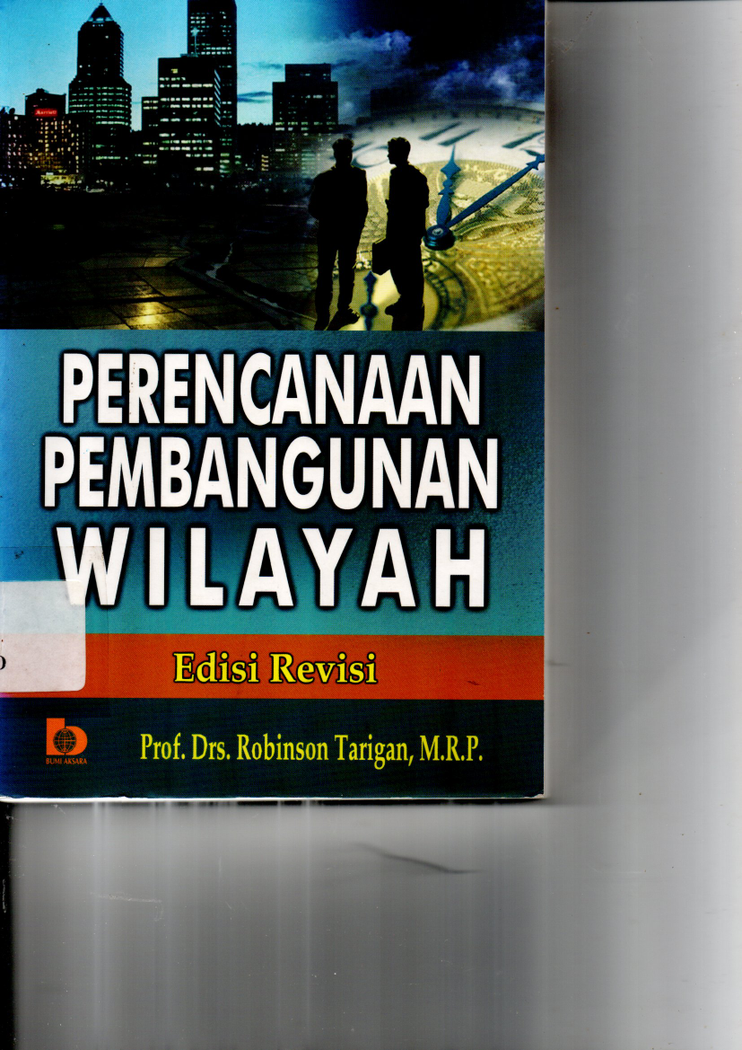 Perencanaan Pembangunan Wilayah (Ed. Rev., Cet. 5)