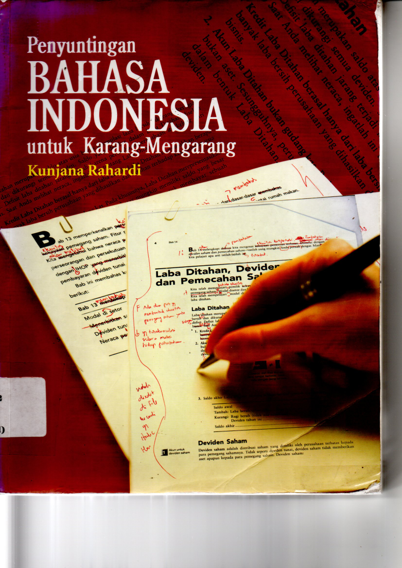 Penyuntingan Bahasa Indonesia Untuk Karang-Mengarang