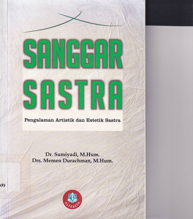 Sanggar Sastra: Pengalaman Artistik dan Estetik Sastra