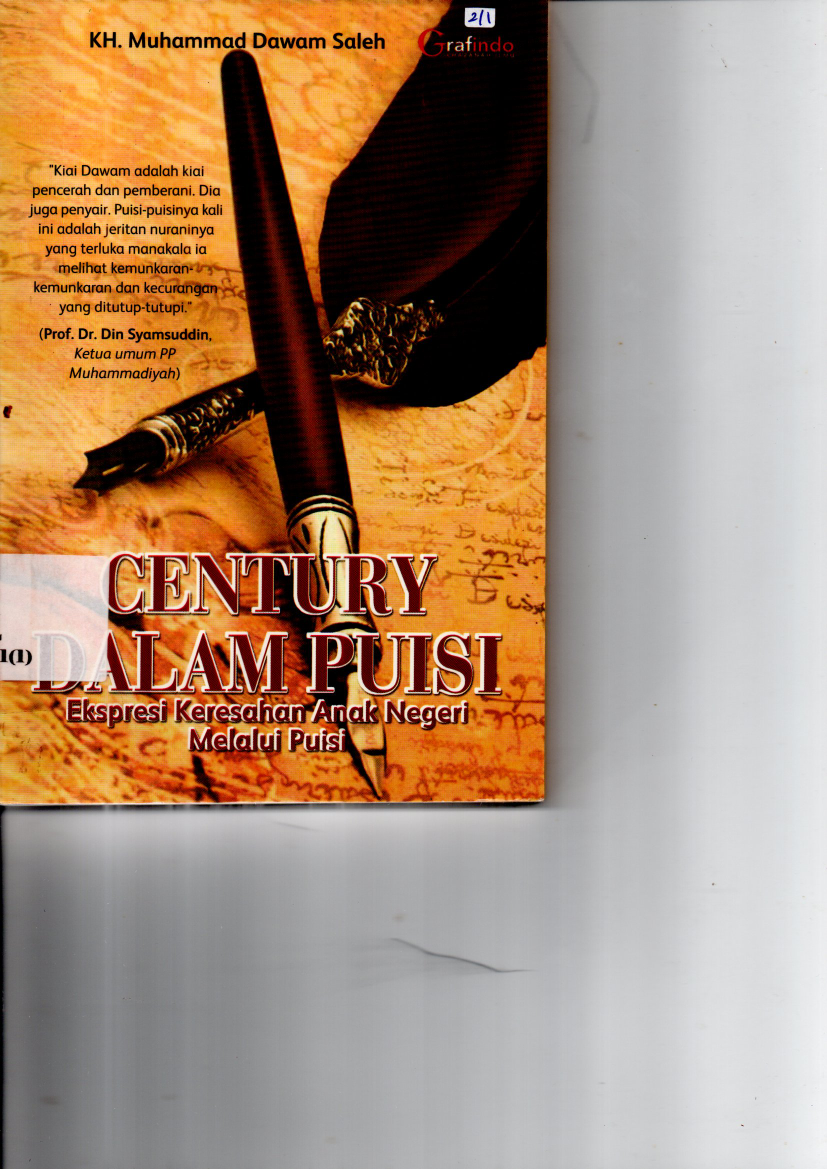 Century dalam Puisi: Ekspresi Keresahan Anak Negeri Melalui Puisi (Sumbangan)