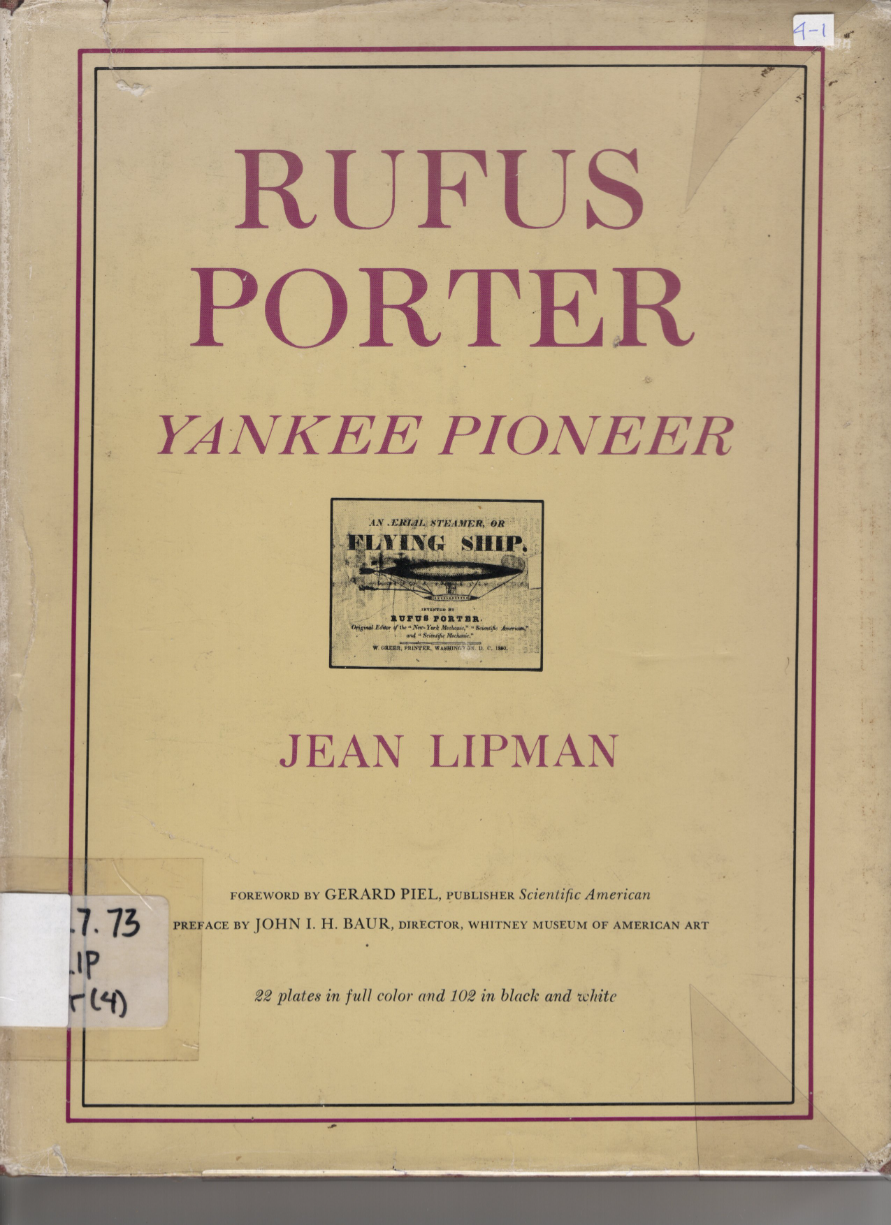 Rufus Porter Yankee Ploneer