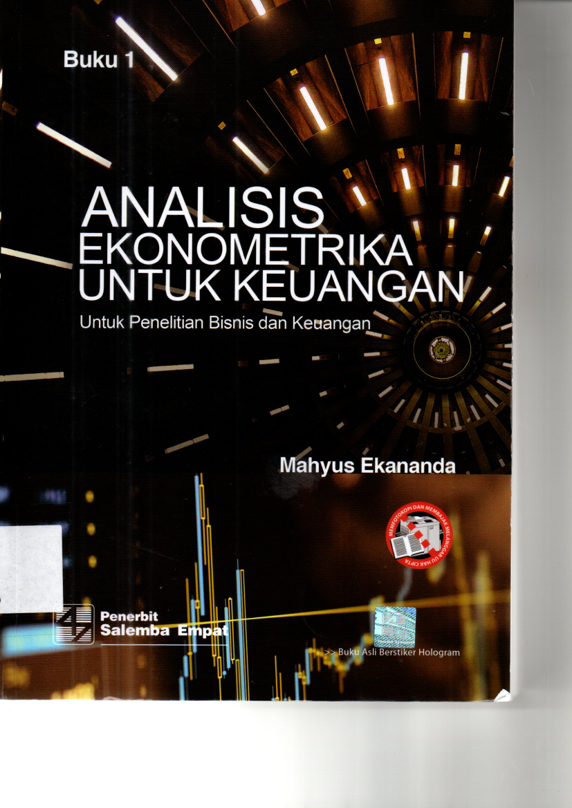 Analisis Ekonometrika untuk Keuangan  untuk Penelitian Bisnis dan Keuangan Buku 1
