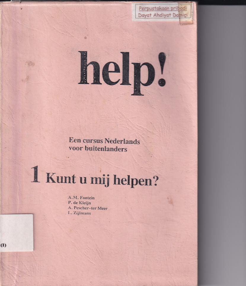 Help! Een Cursus Nederlands Voor Buitenlanders