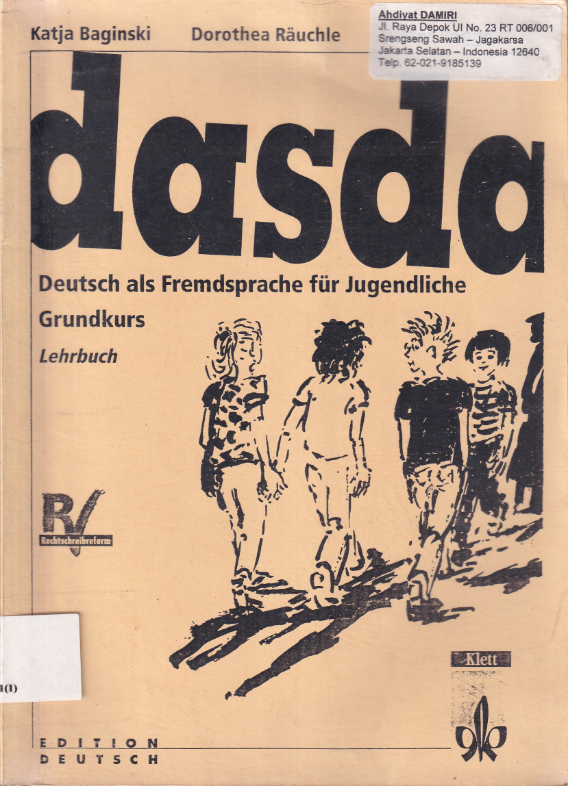 Dasda Deutsch als Fremdsprache fur Jugendliche