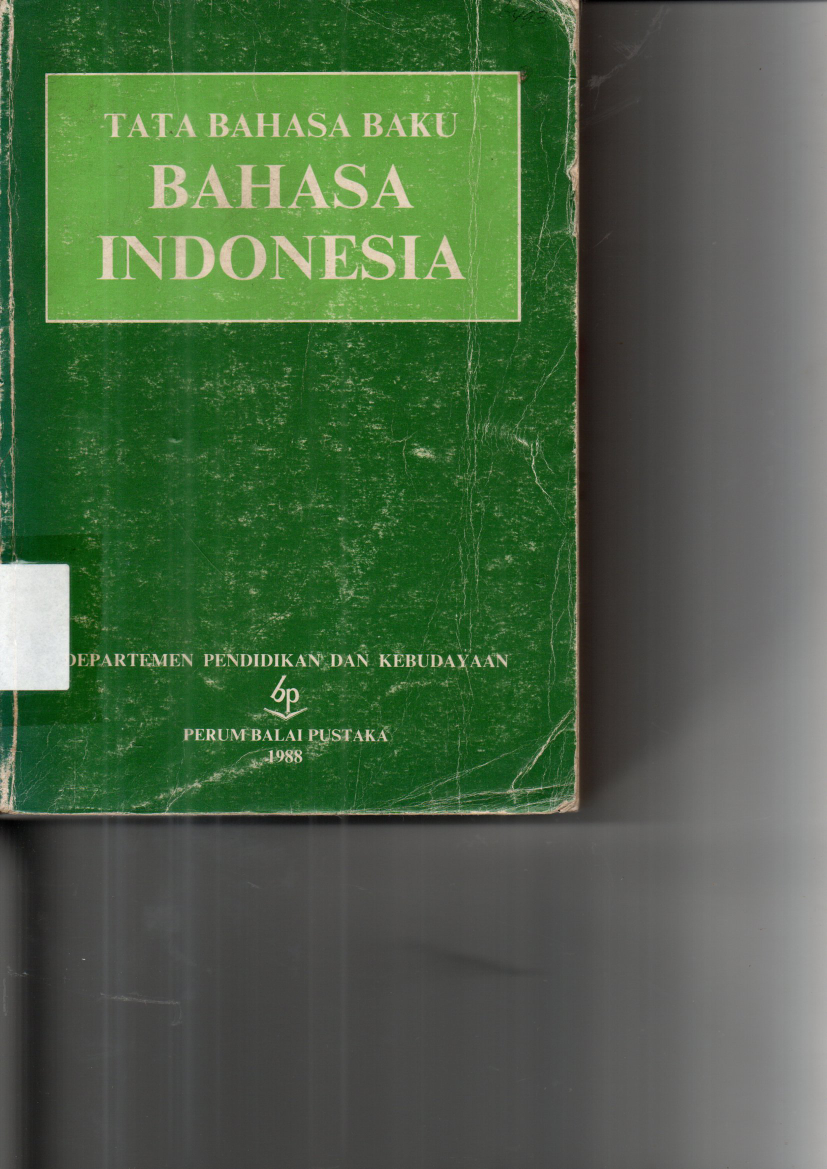 Tata Bahasa Baku Bahasa Indonesia (Cet. 2)