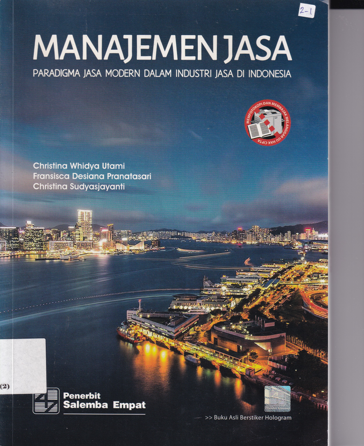 Manajemen Jasa Paradigma Jasa Modern dalam Industri Jasa di Indonesia