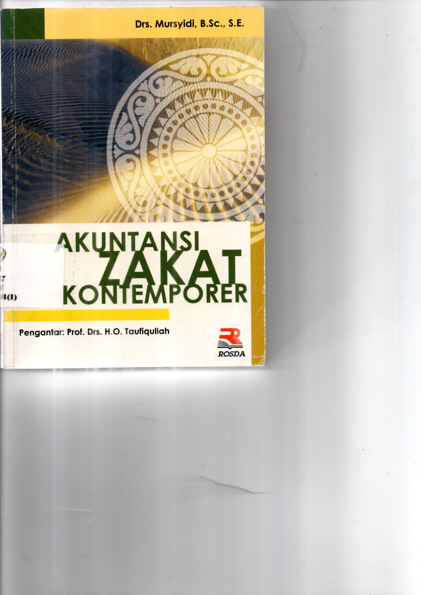 Akuntansi Zakat Kontemporer