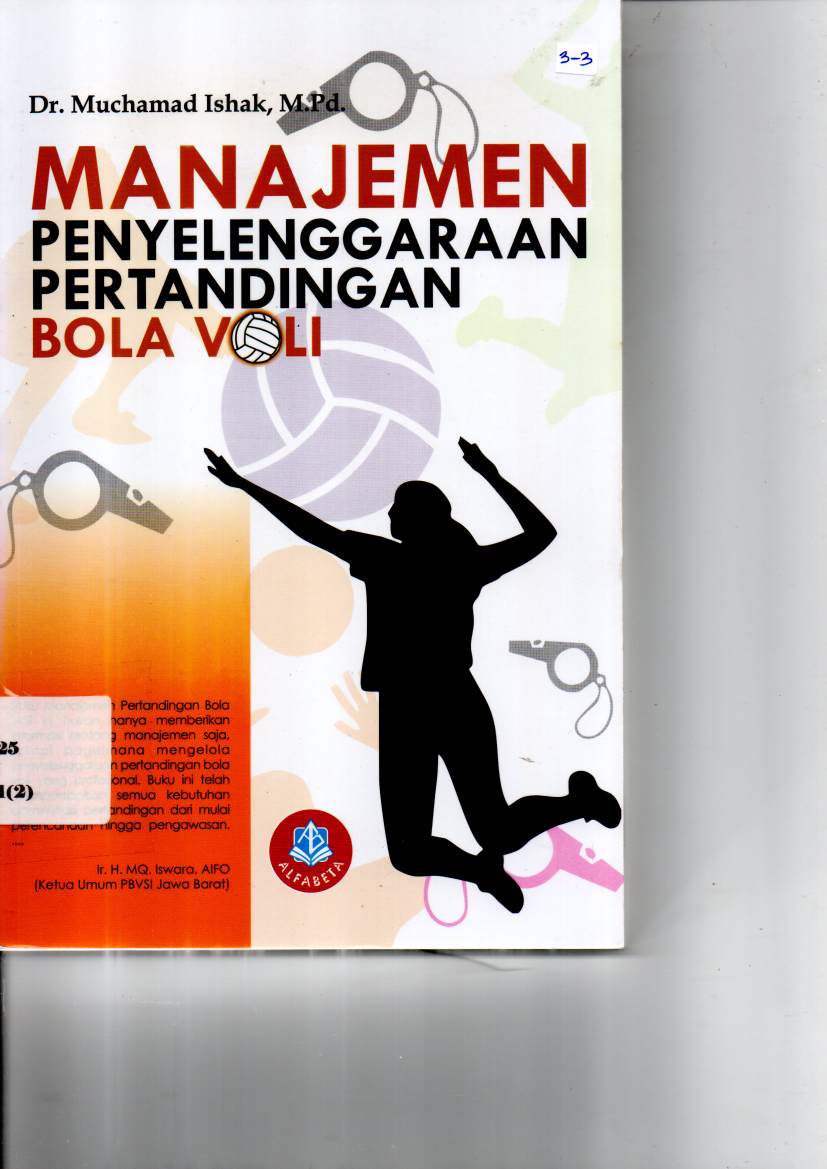 Manajemen Penyelenggaraan Pertandingan Bola Voli