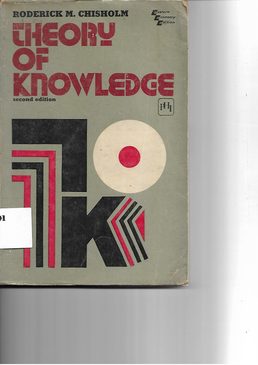 Theory of Knowledge (2nd Ed.)