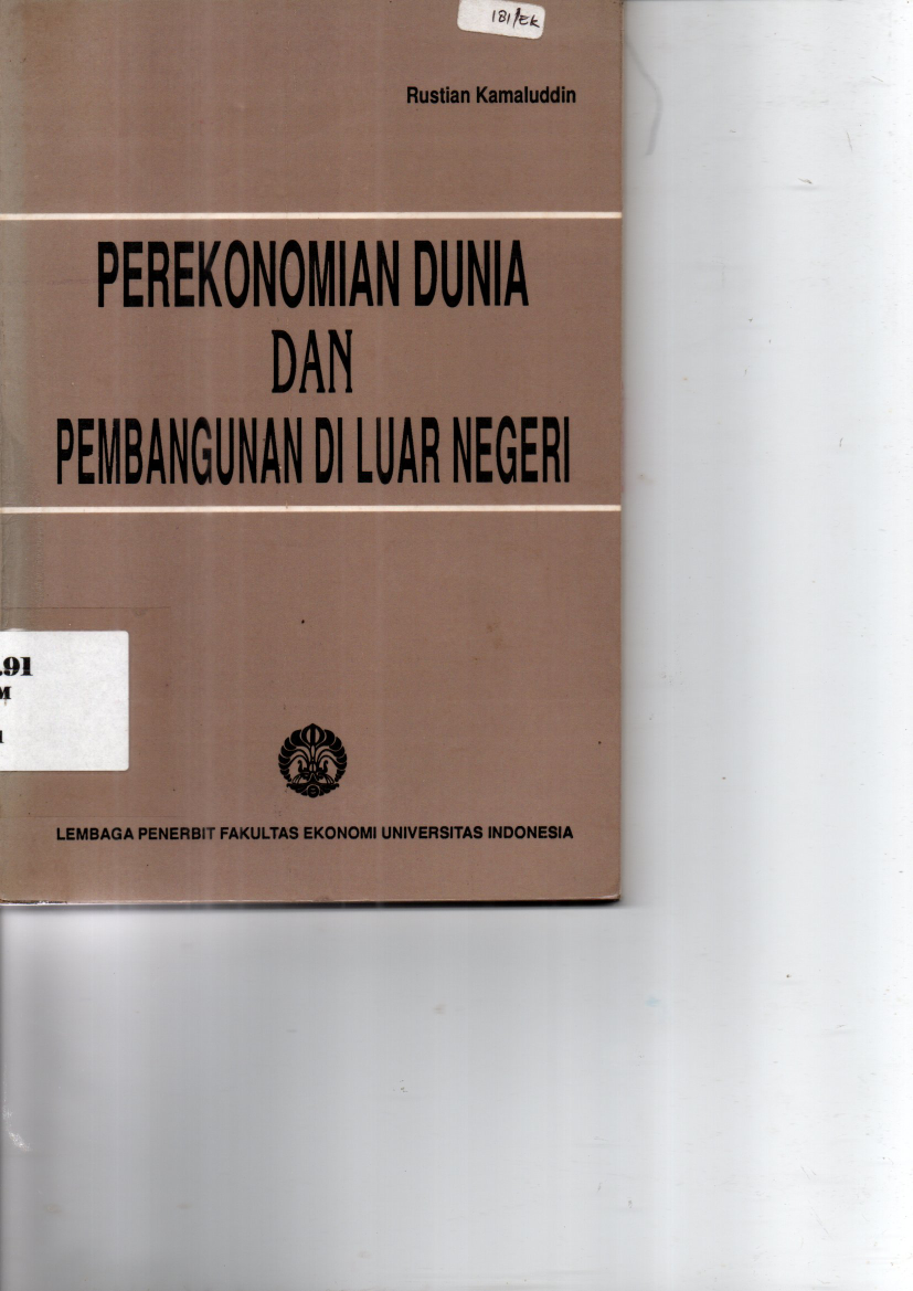 Perekonomian Dunia dan Pembangunan di Luar Negeri