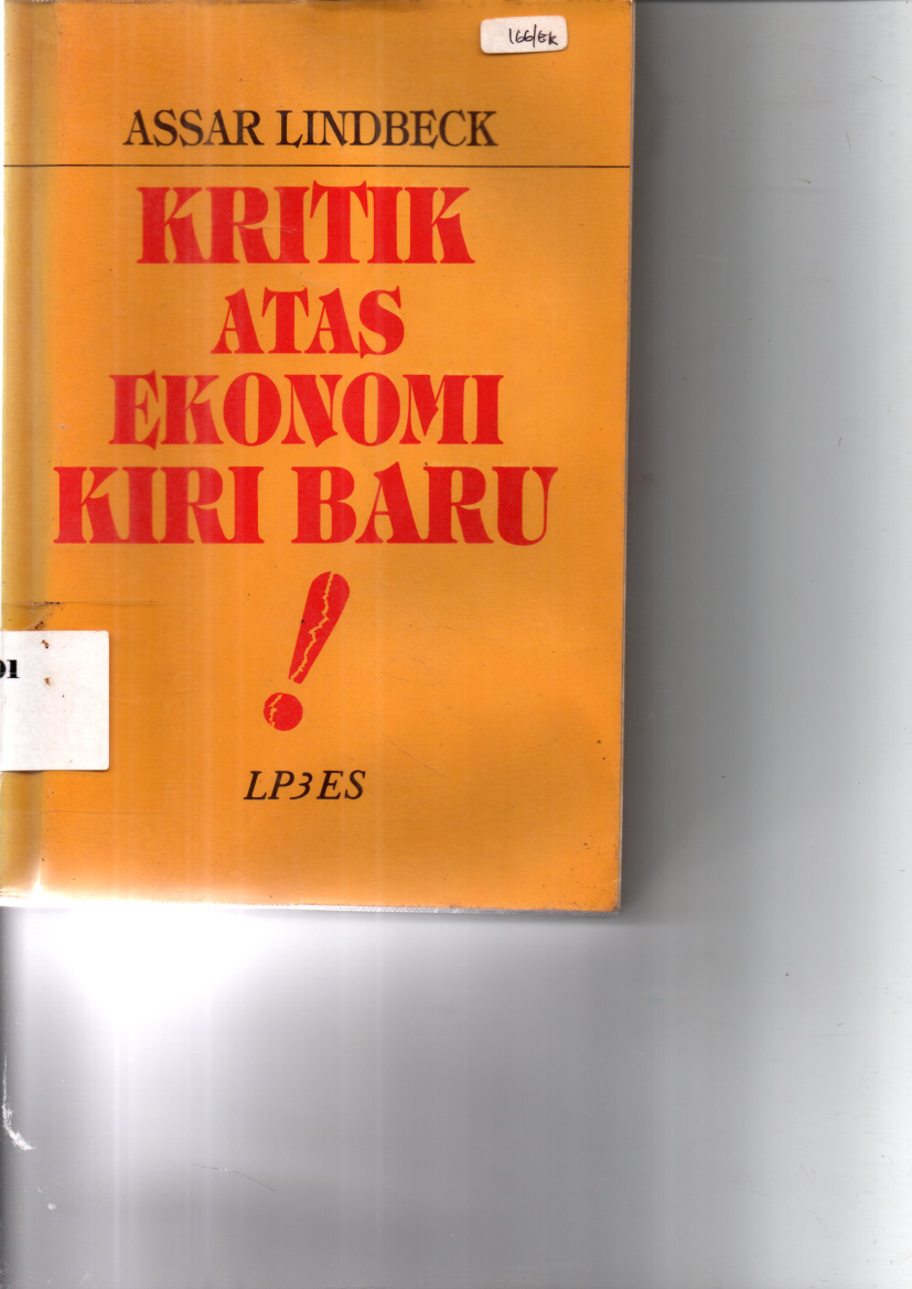 Kritik Atas Ekonomi Kiri Baru
