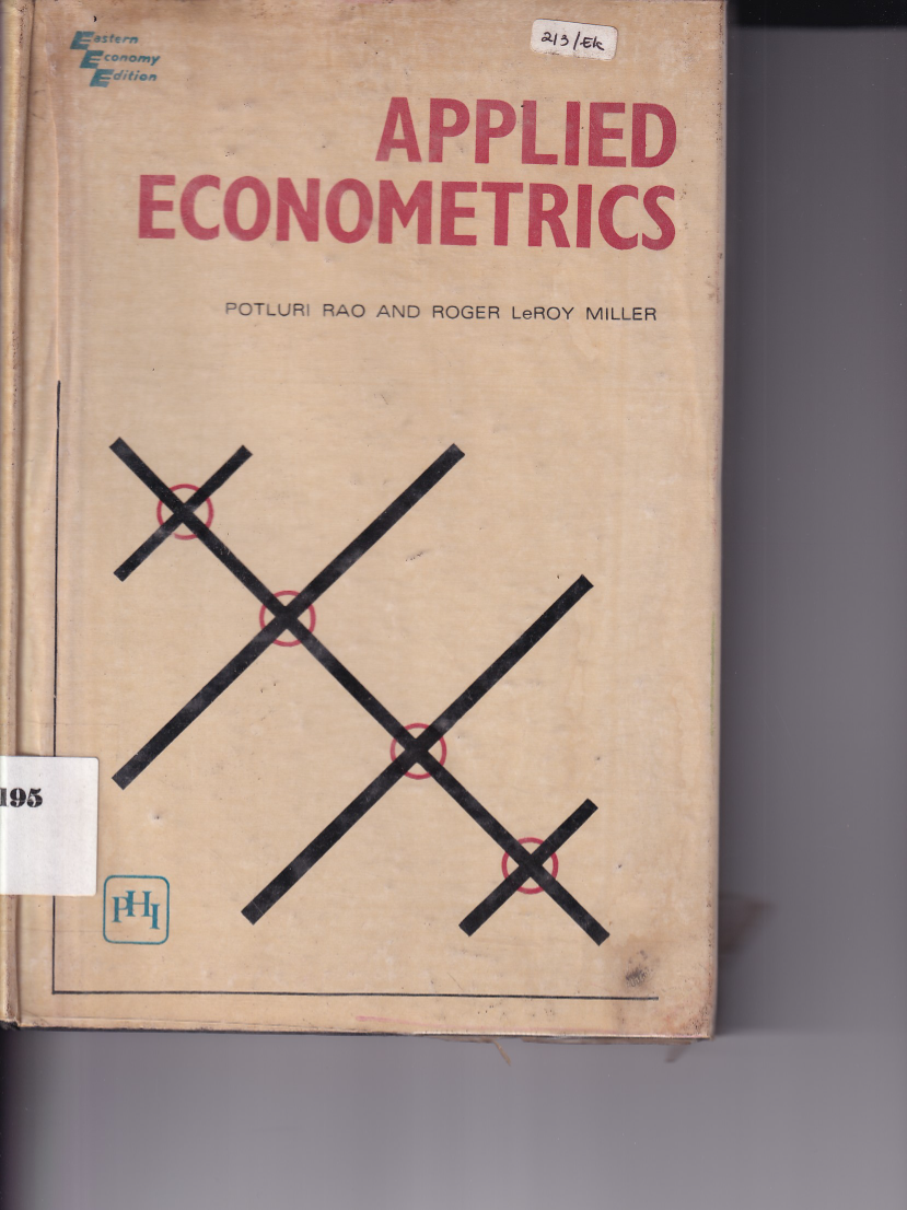 Applied Econometrics