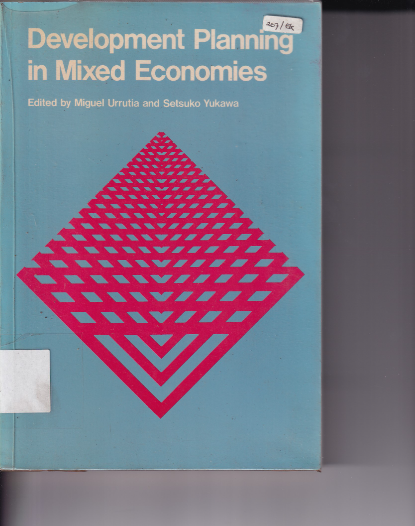 Development Planning In Mixed Economies