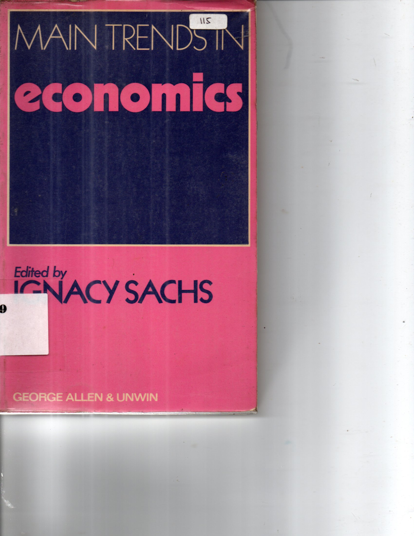 Main Trends In Economics
