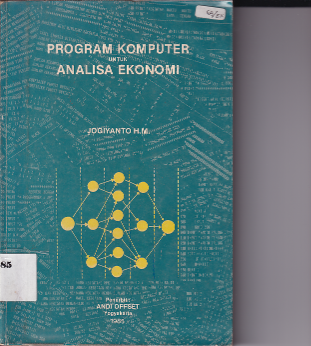 Program Komputer Untuk Analisa Ekonomi