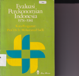 Evaluasi Perekonomian Indonesia 1978 - 1981