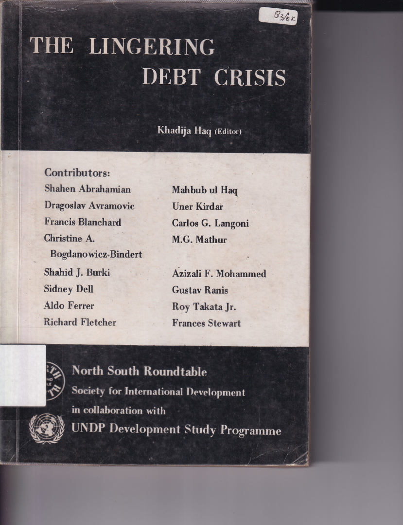 The Lingering Debt Crisis