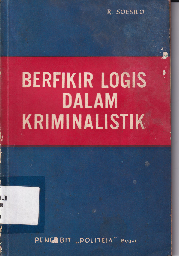 Berfikir Logis Dalam Kriminalistik