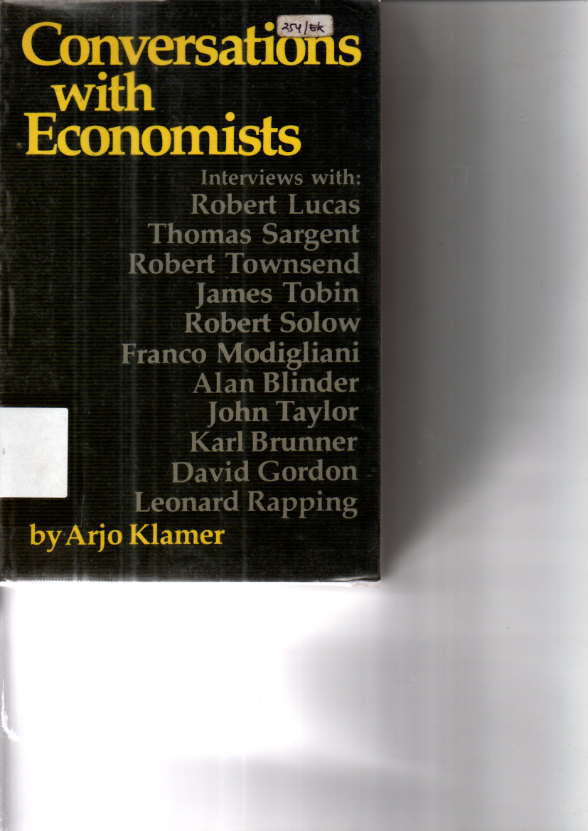 Conversations With Economists