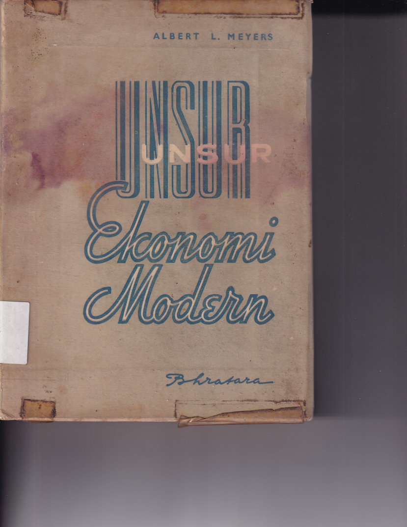Unsur Ekonomi Modern