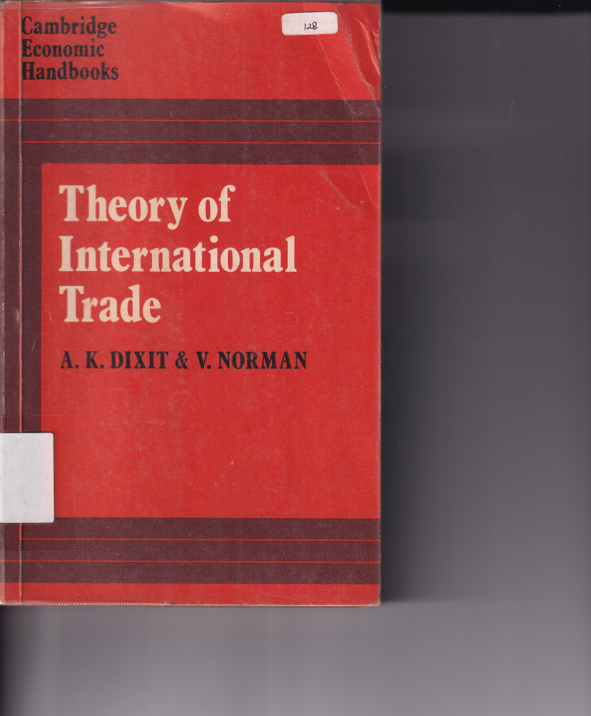 Theory of International Trade