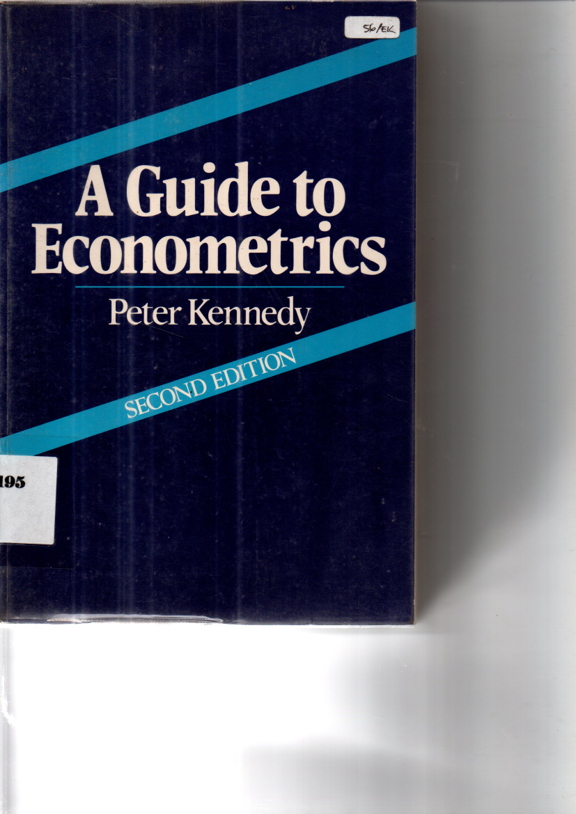 A Guide to Econometrics Second Edition
