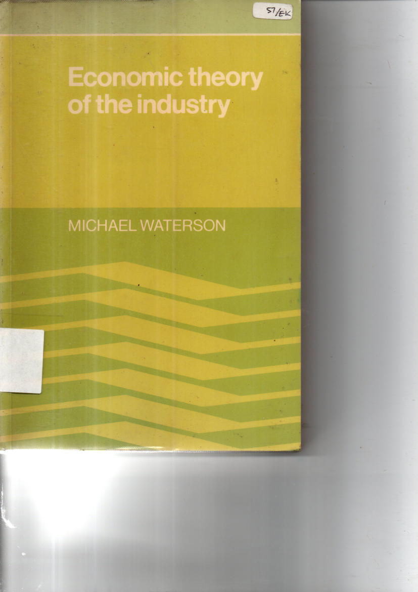 Economic Theory of The Industry