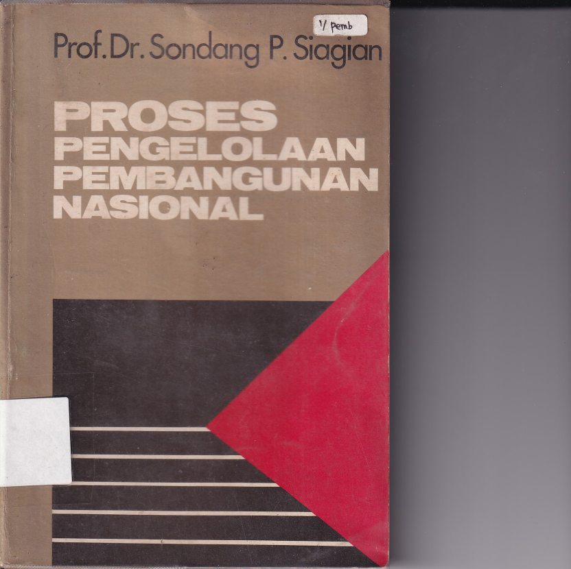 Proses Pengelolaan Pembangunan Nasional