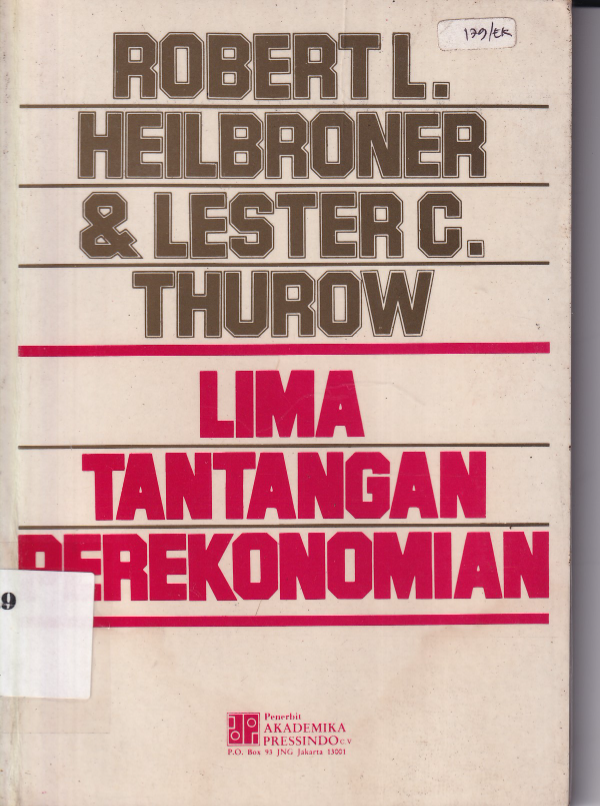 Lima Tantangan Perekonomian (Ed. 1,Cet. 1)