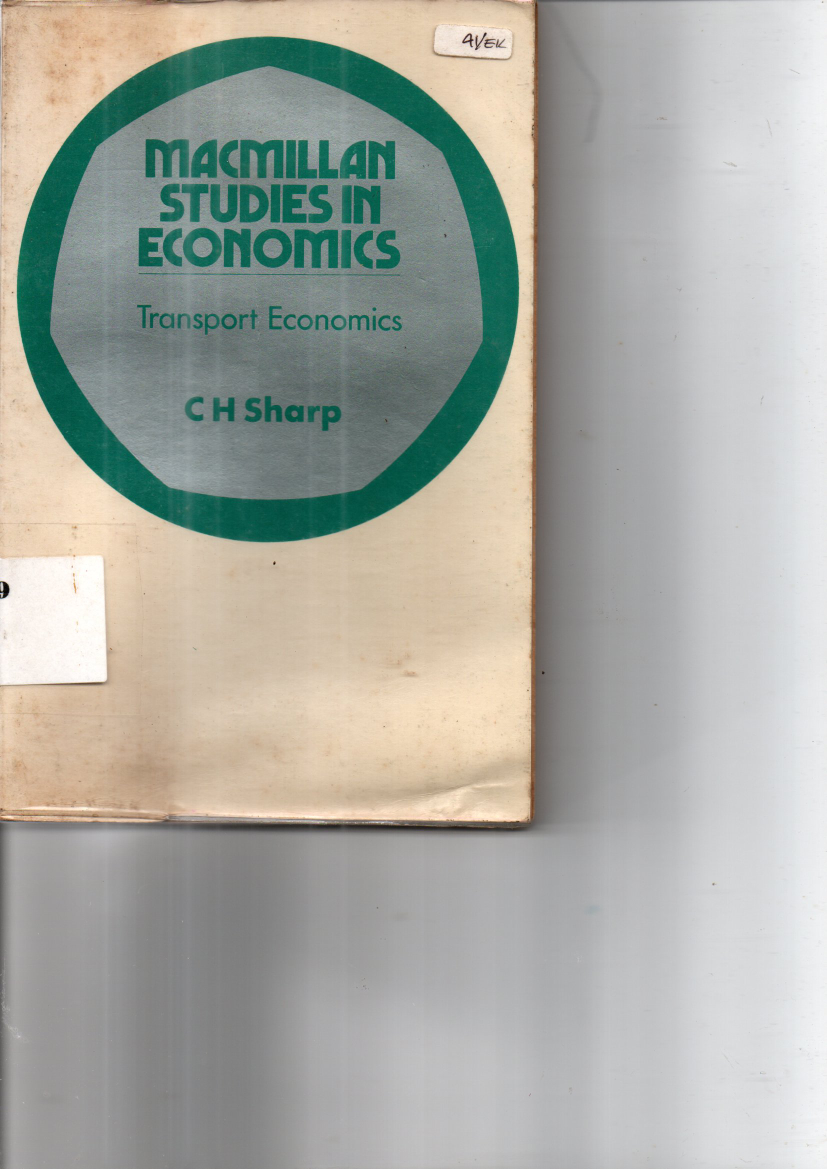Macmillan Studies in Economics Transport Economics