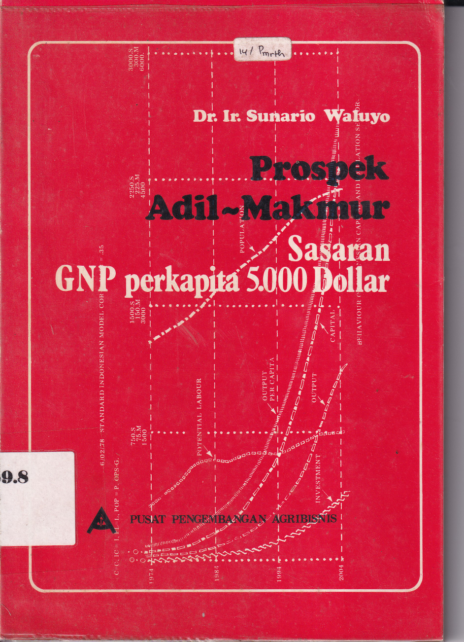 Prospek Adil-Makmur Sasaran GNP perkapita 5.000 Dollar
