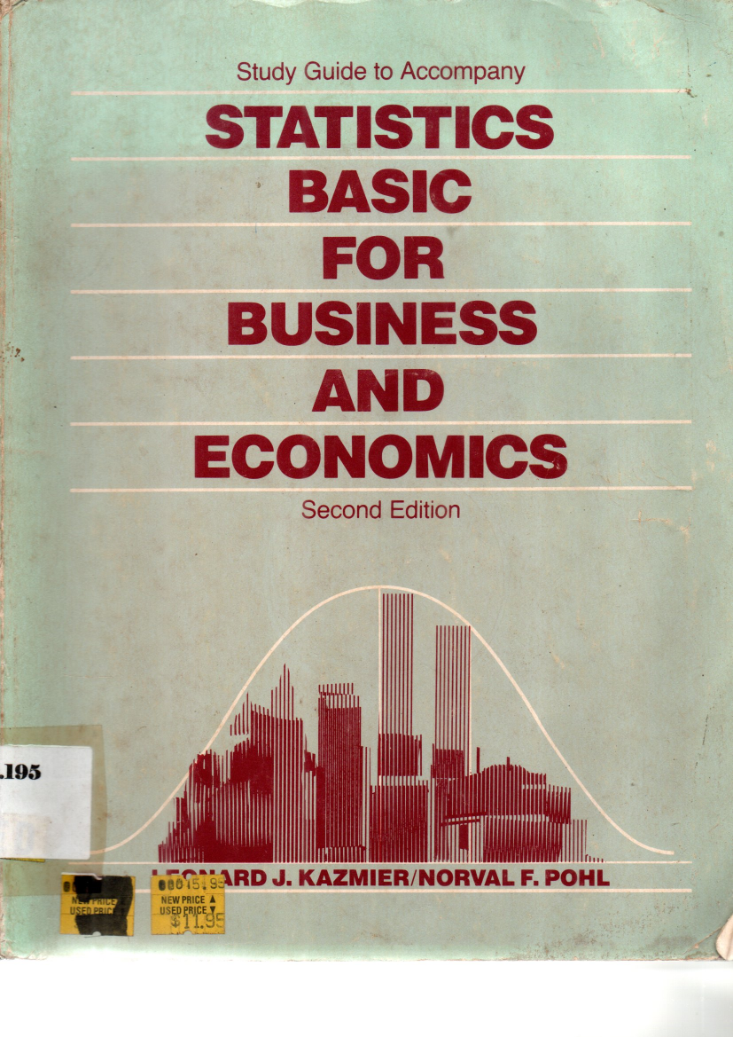Statistics Basic for Business and Economics Second Edition